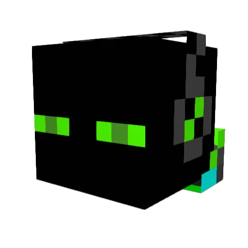 DonChevin Minecraft avatar head, 3D render