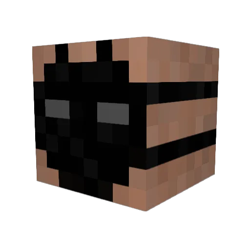 DonDario96 Minecraft avatar head, 3D render