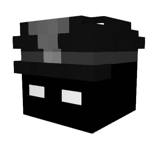 DonEladio1 Minecraft avatar head, 3D render