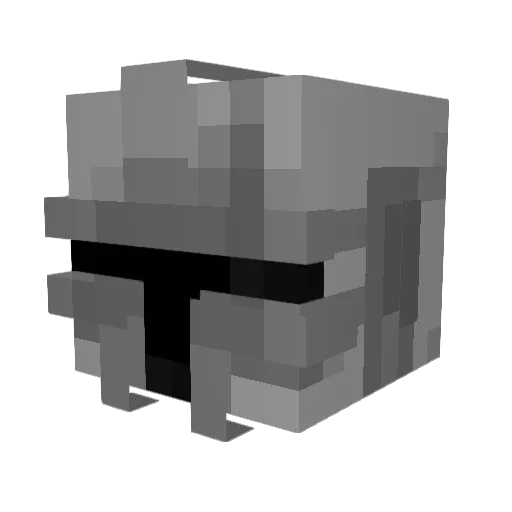 DonGabo99 Minecraft avatar head, 3D render