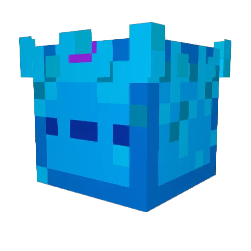 DonGeter Minecraft avatar head, 3D render