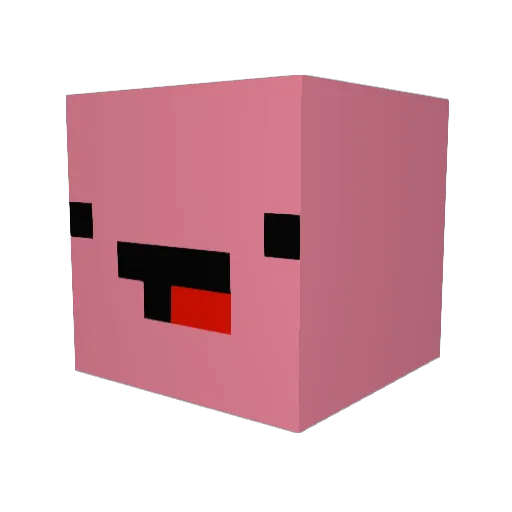 DonKazzyy Minecraft avatar head, 3D render
