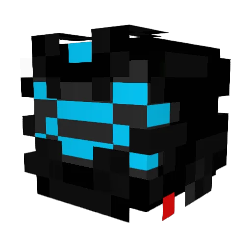 DonKokosh Minecraft avatar head, 3D render