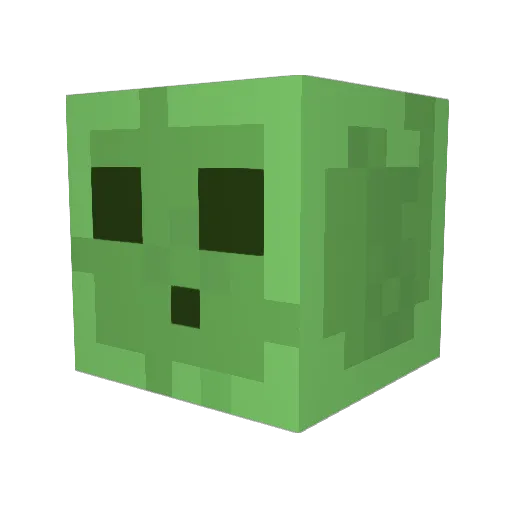 DonLenno Minecraft avatar head, 3D render