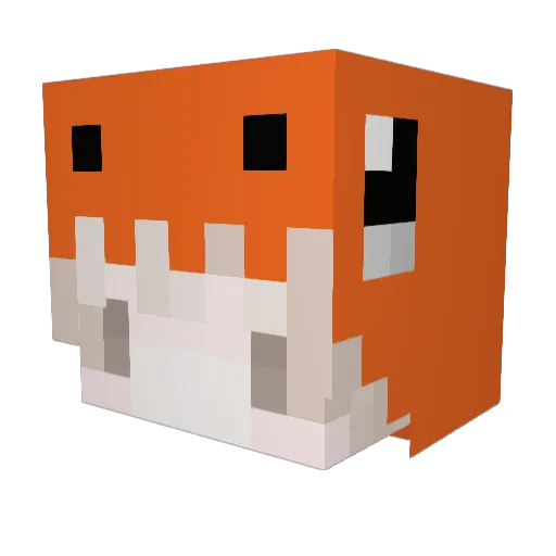 DonMoneroBandito Minecraft avatar head, 3D render