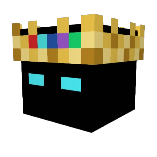 DonQ86 Minecraft avatar head, 3D render