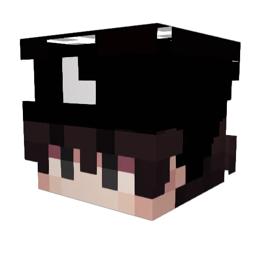 DonQuixoteAz Minecraft avatar head, 3D render