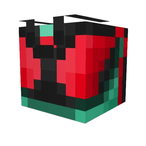 DonSalt_ Minecraft avatar head, 3D render
