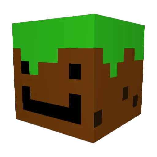 DonTomKane Minecraft avatar head, 3D render