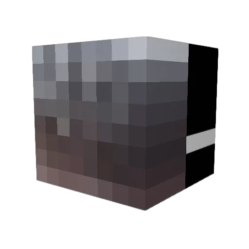 Don_AP Minecraft avatar head, 3D render