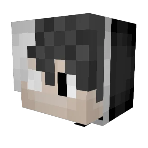 Don_Potato_Sama Minecraft avatar head, 3D render