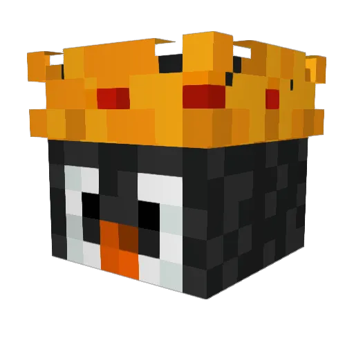 DonaldDuckie9 Minecraft avatar head, 3D render