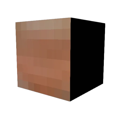 DonaldTrumpPlays Minecraft avatar head, 3D render