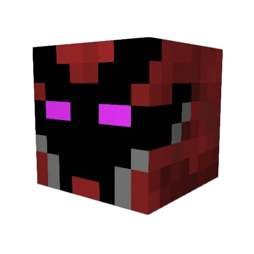 Donaldmax4 Minecraft avatar head, 3D render