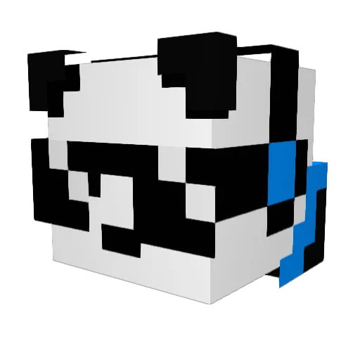 Donavon2001 Minecraft avatar head, 3D render
