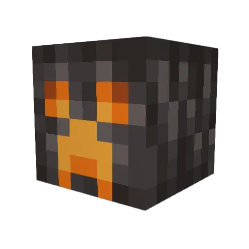 Donbonovan Minecraft avatar head, 3D render