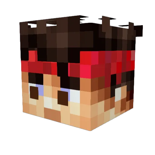 Done_it_Duncan Minecraft avatar head, 3D render