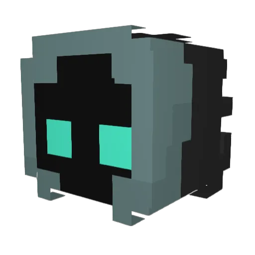 Donerfleisch107 Minecraft avatar head, 3D render