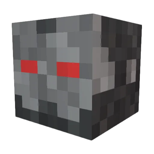 DonevanD Minecraft avatar head, 3D render