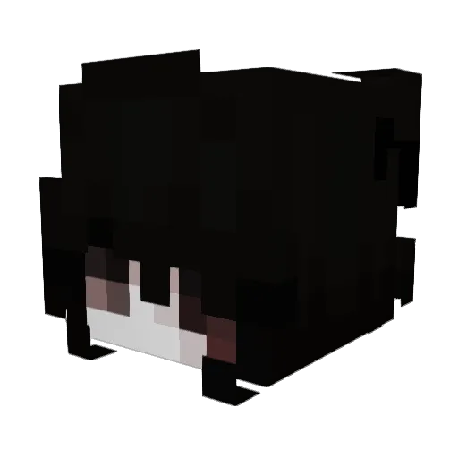 DongMo7747 Minecraft avatar head, 3D render