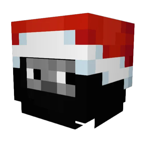 Dong_e1108 Minecraft avatar head, 3D render
