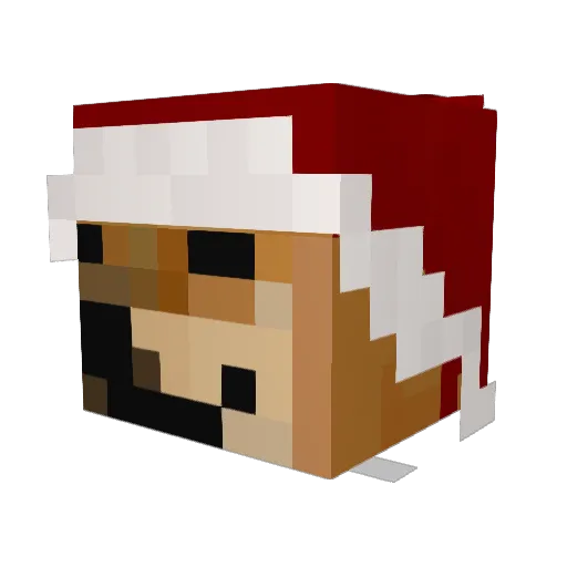 DongfangXi Minecraft avatar head, 3D render