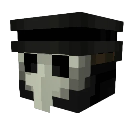 DonkaraSt Minecraft avatar head, 3D render
