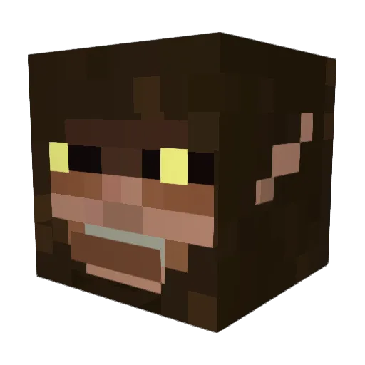 Donkeykong1346 Minecraft avatar head, 3D render