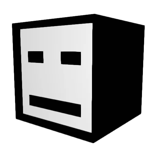 Donky01 Minecraft avatar head, 3D render