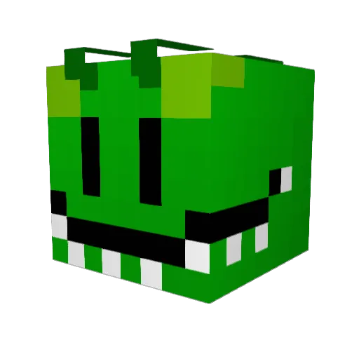 Donna_64 Minecraft avatar head, 3D render
