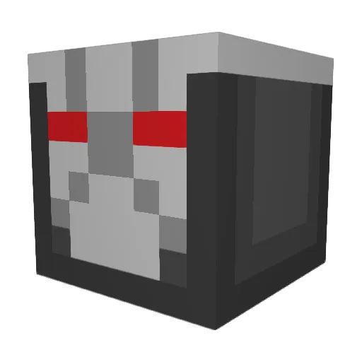 Donny_Cheads Minecraft avatar head, 3D render