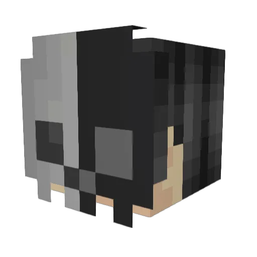 DonovanXen Minecraft avatar head, 3D render
