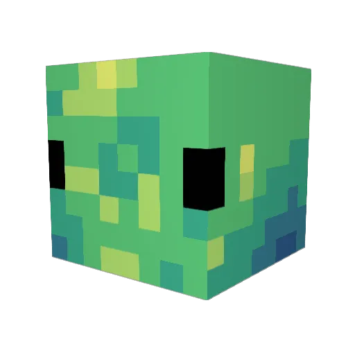 Donsosigma Minecraft avatar head, 3D render