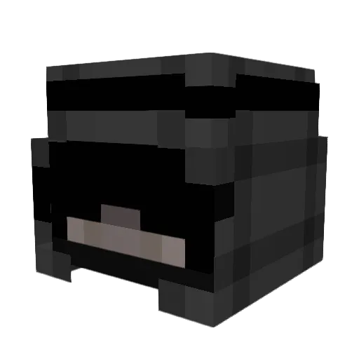 Donsuave Minecraft avatar head, 3D render