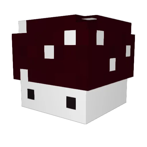 DontCriImFli Minecraft avatar head, 3D render