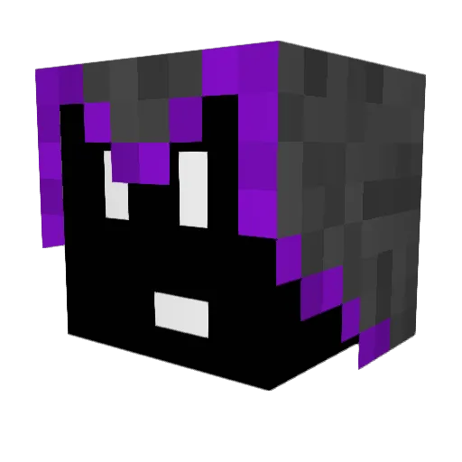 DontForgetOkay Minecraft avatar head, 3D render