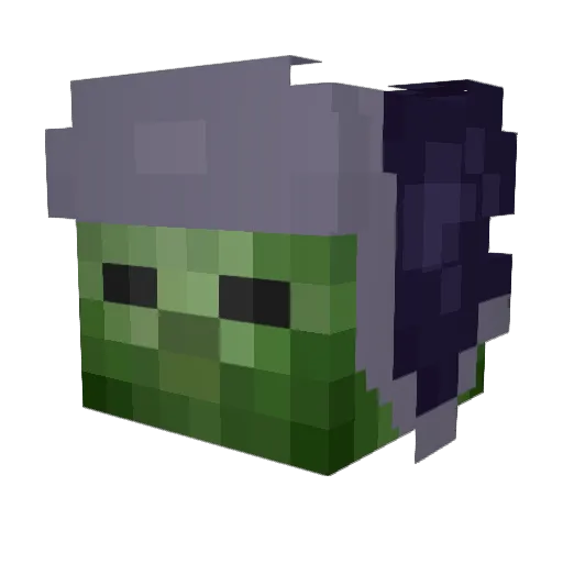 DontLogNoob Minecraft avatar head, 3D render