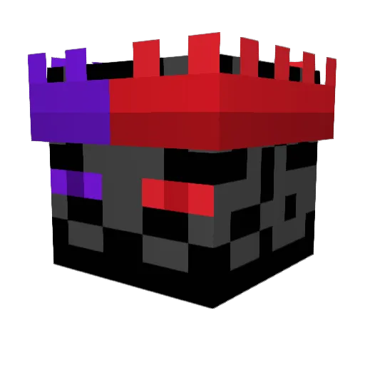 DontMessWith Minecraft avatar head, 3D render