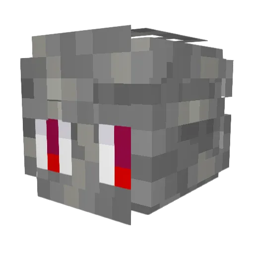 DontNag Minecraft avatar head, 3D render