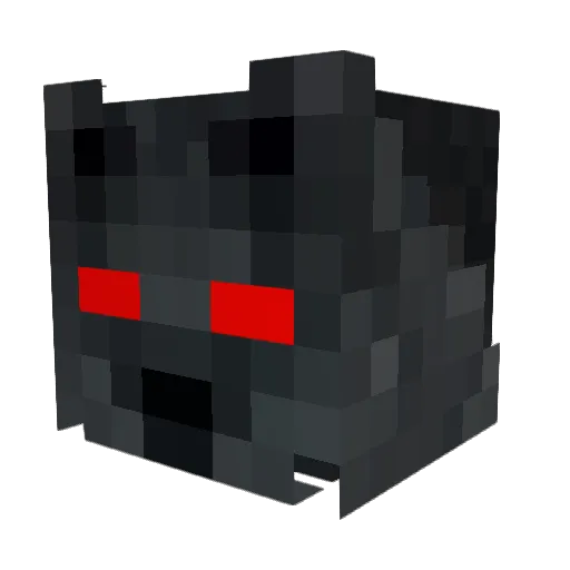 DontPuIlOut Minecraft avatar head, 3D render