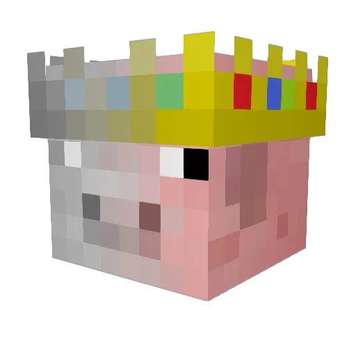 DontWorryBH1385 Minecraft avatar head, 3D render