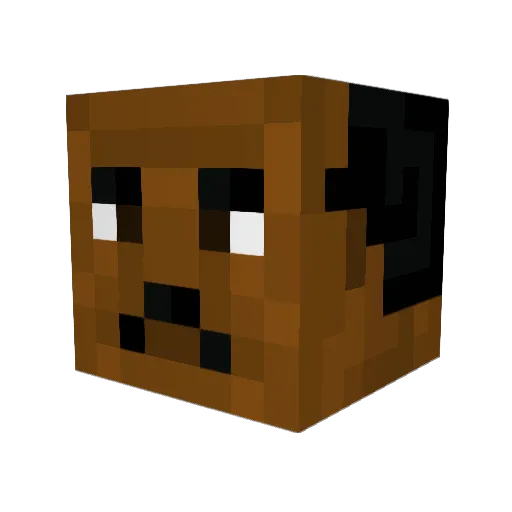 Dontay8749 Minecraft avatar head, 3D render