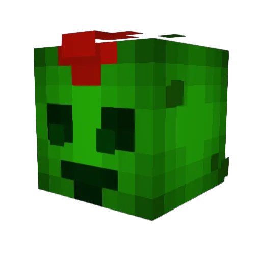Donut111 Minecraft avatar head, 3D render