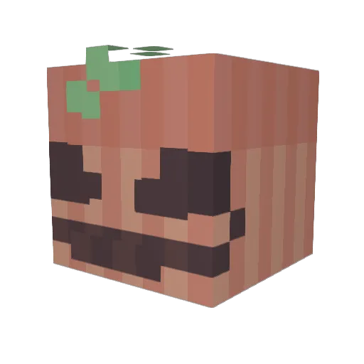 Donut_67 Minecraft avatar head, 3D render