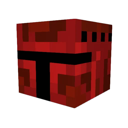 DooDooFett Minecraft avatar head, 3D render