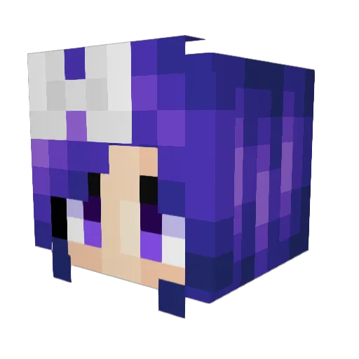 DooDyGame Minecraft avatar head, 3D render