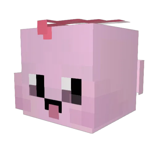 DooHyeok Minecraft avatar head, 3D render