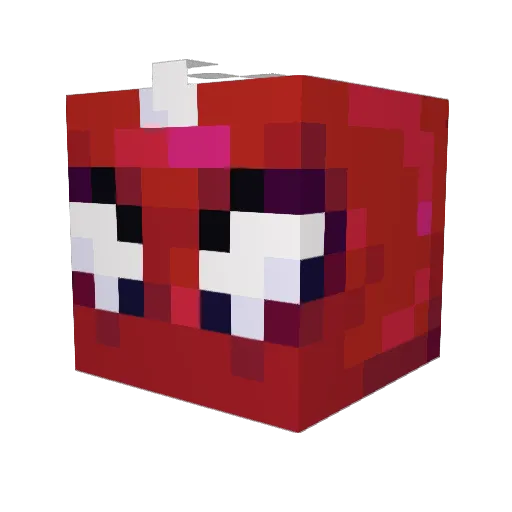 Dood1207 Minecraft avatar head, 3D render