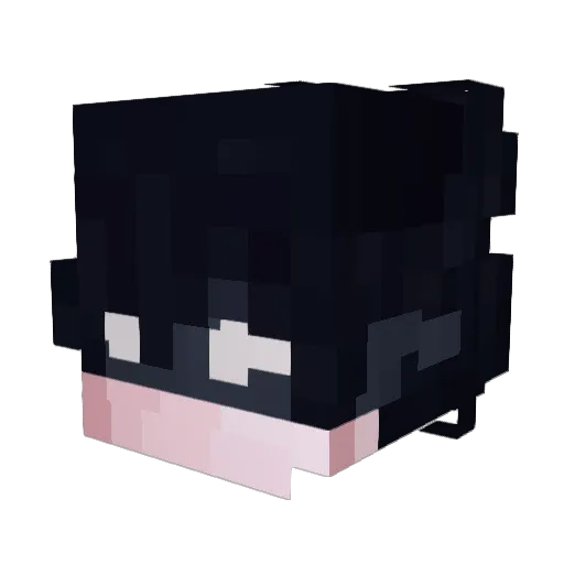 DoodleSmoothie Minecraft avatar head, 3D render