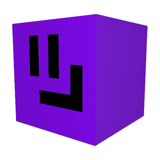 Doodler_Dude Minecraft avatar head, 3D render